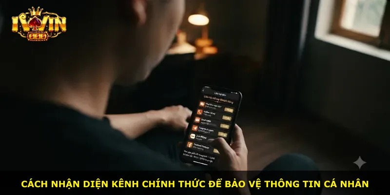 Cách nhận diện kênh chính thức để bảo vệ thông tin cá nhân