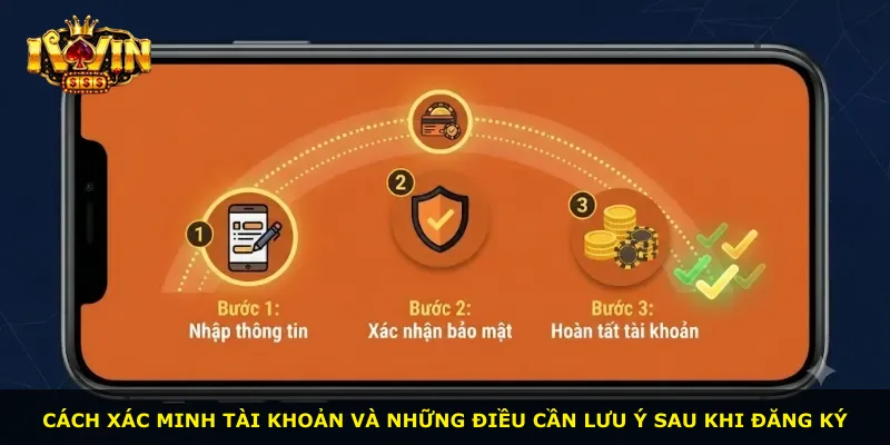 Cách xác minh tài khoản và những điều cần lưu ý sau khi đăng ký
