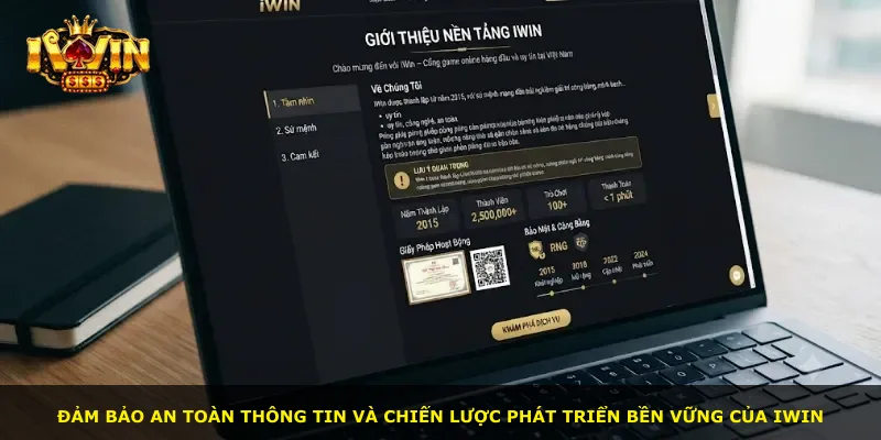 Đảm bảo an toàn thông tin và chiến lược phát triển bền vững của iWin