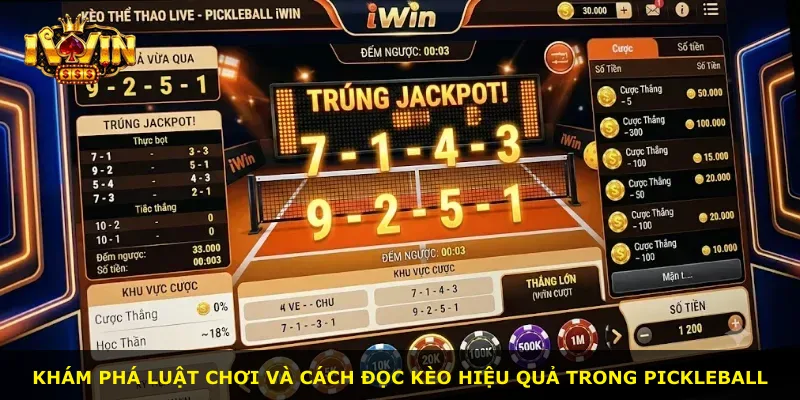 Khám phá luật chơi và cách đọc kèo hiệu quả trong Pickleball