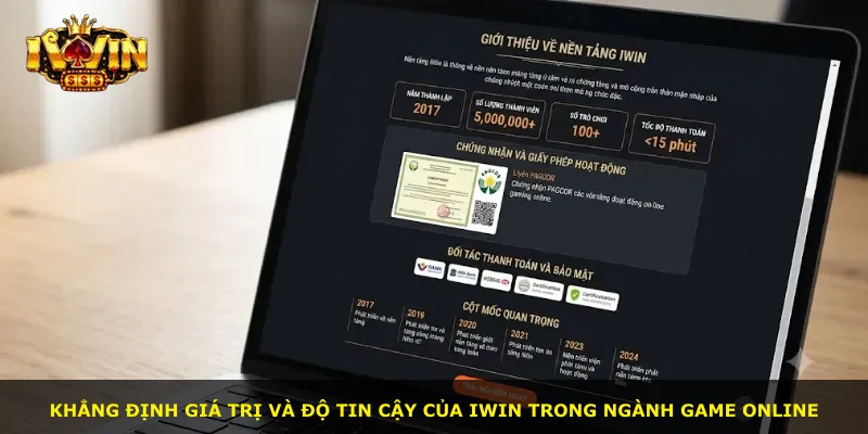 Khẳng định giá trị và độ tin cậy của iWin trong ngành game online