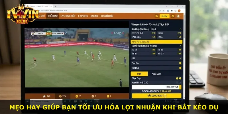 Mẹo hay giúp bạn tối ưu hóa lợi nhuận khi bắt kèo dụ
