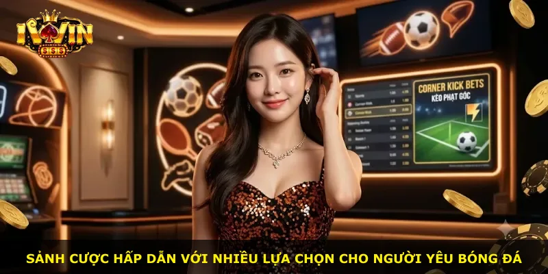 Sảnh cược hấp dẫn với nhiều lựa chọn cho người yêu bóng đá