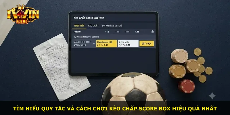 Tìm hiểu quy tắc và cách chơi kèo Chấp Score Box hiệu quả nhất